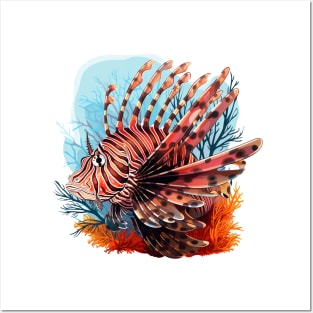 Lionfish Posters and Art